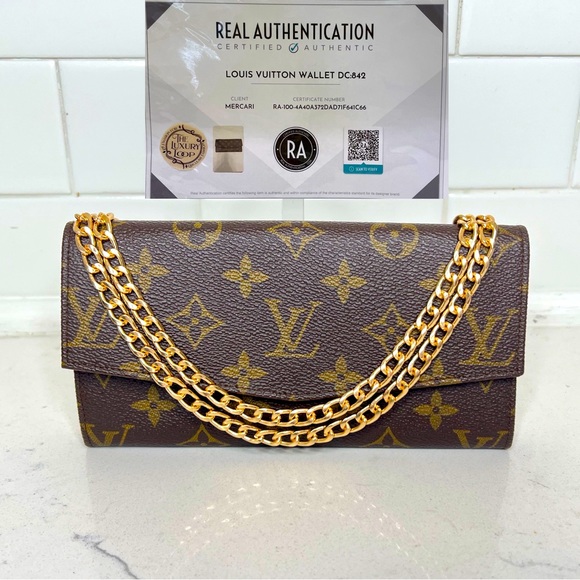 Louis Vuitton Bags Authenticated Louis Vuitton Wallet On Chain